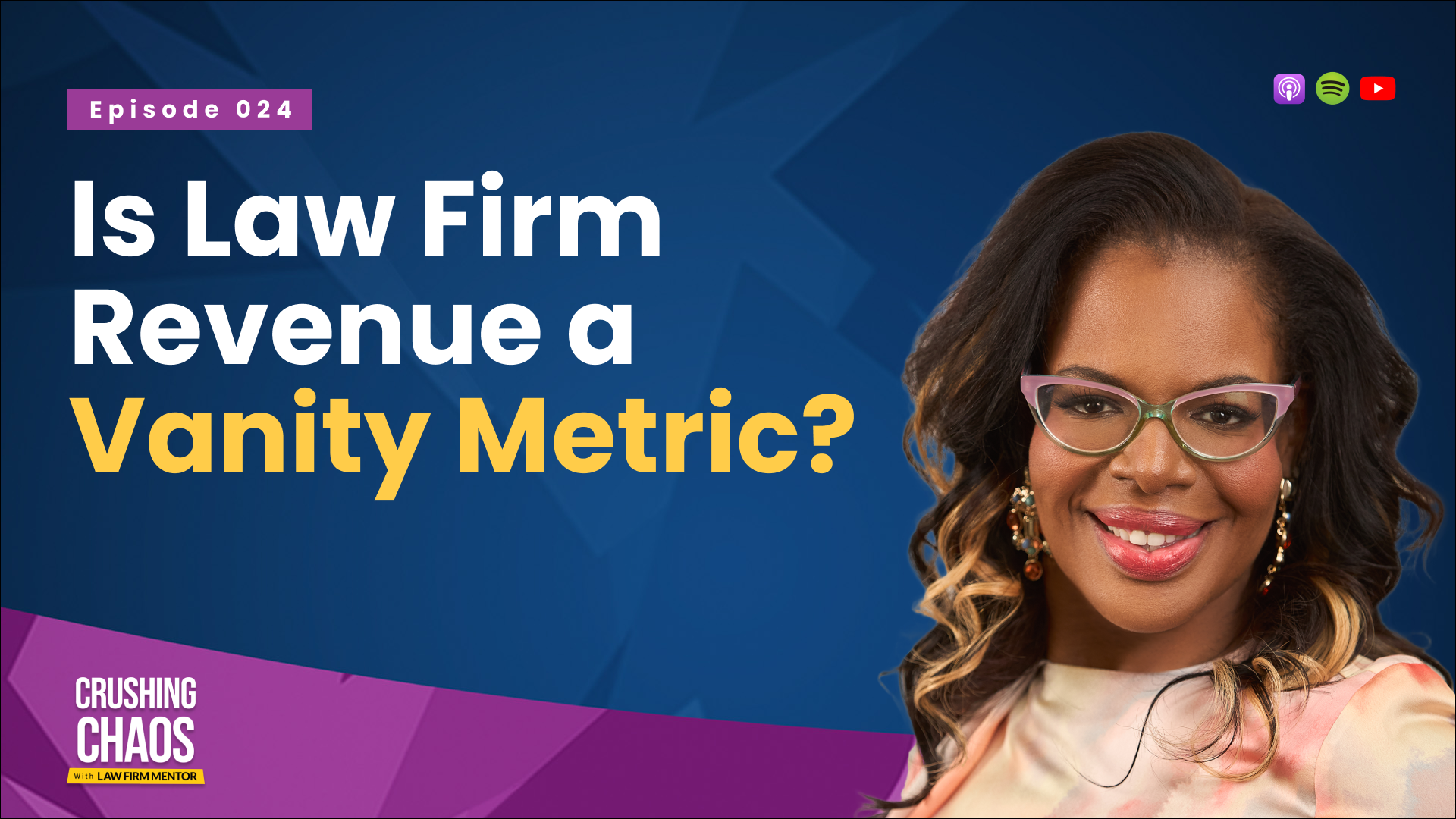 Is Law Firm Revenue a Vanity Metric? | Crushing Chaos With Law Firm Mentor