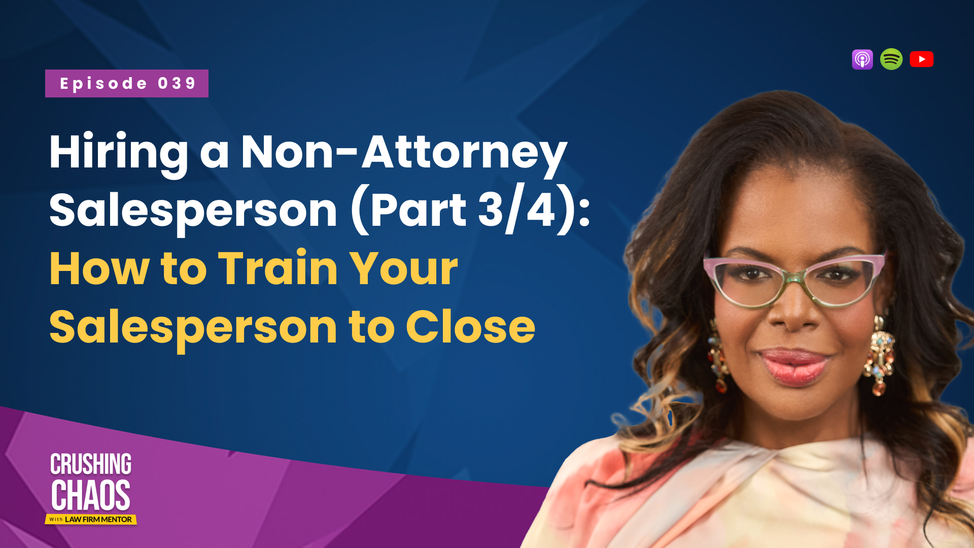 Train Your Non-Attorney Salesperson to Close | Law Firm Mentor
